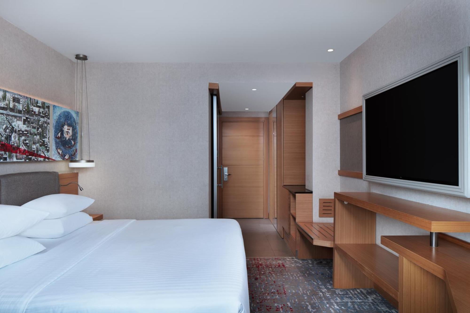 Superior King Kamer met uitzicht op de stad